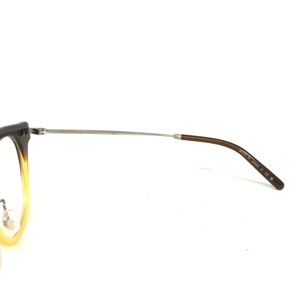 Oliver Peoples Eyeglasses Frames OV5496 1746 LEN Brown Yellow Silver 49-23-145